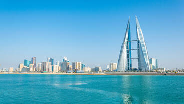 Katara towers in Qatar