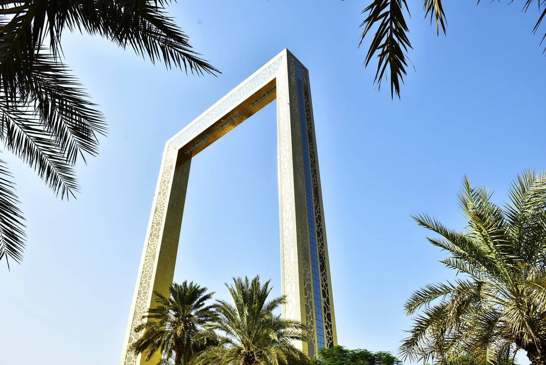 View of the Dubai Frame
