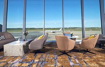 Helsinki Airport Lounge