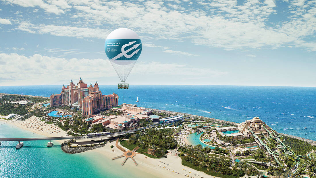 The Dubai Balloon at Atlantis - 23 Aquaventure
