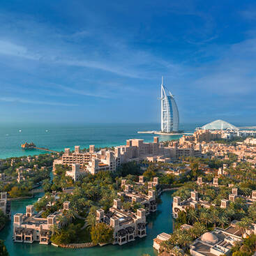 A view of Burj al Arab