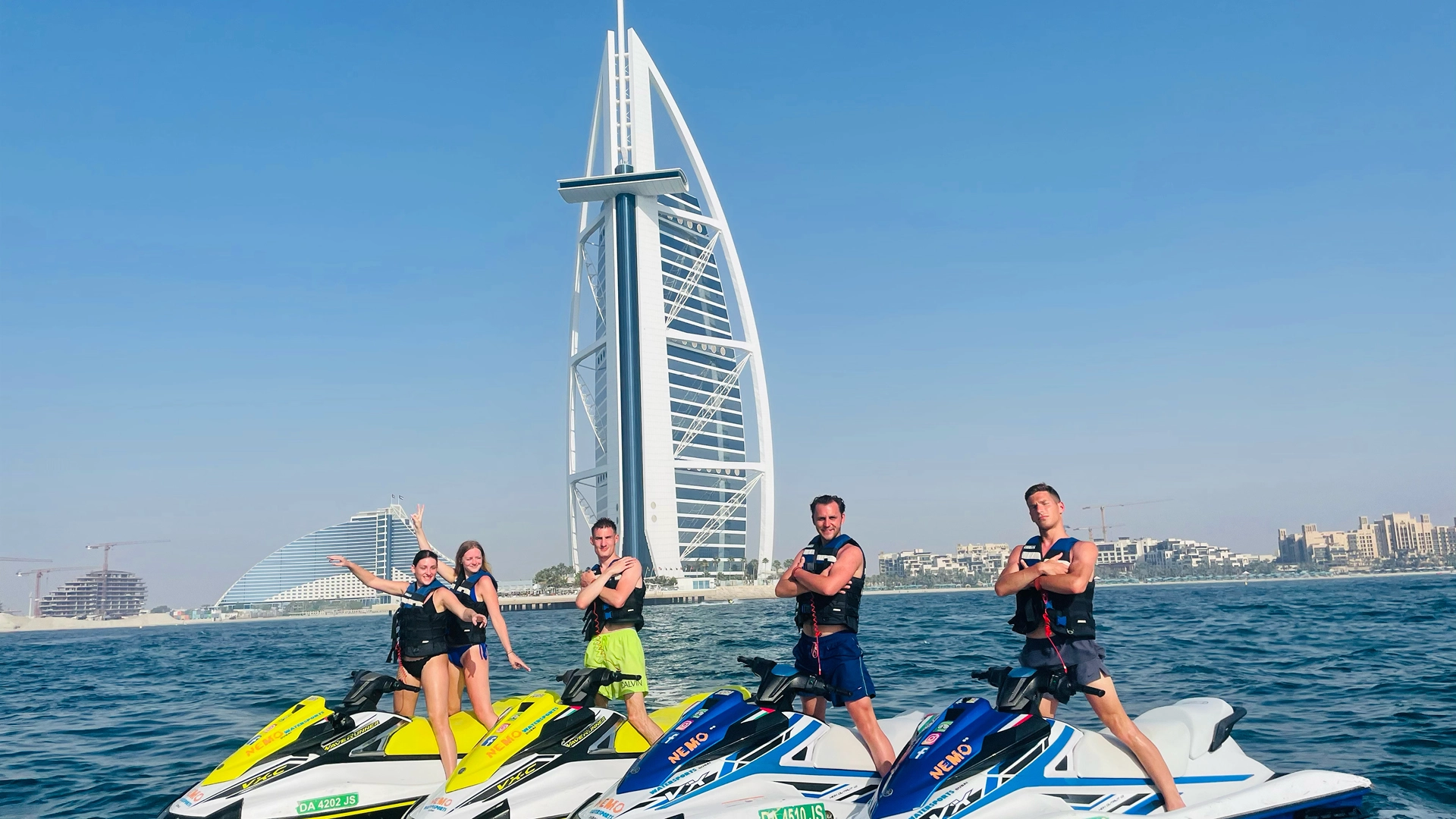 Iconic Burj Al Arab Tour on Jetski