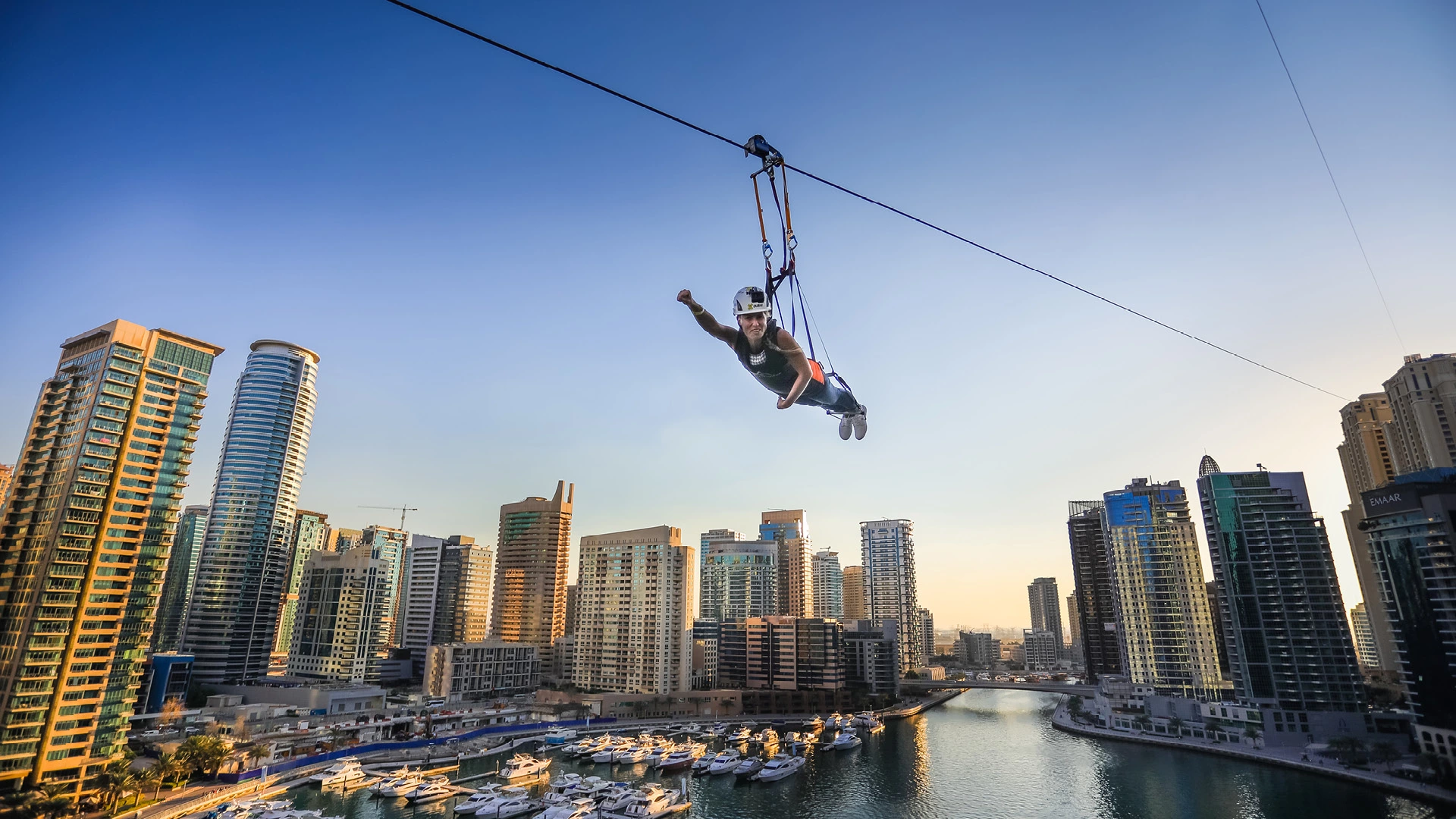 XLine Dubai Marina - Go Ziplining Solo, , large