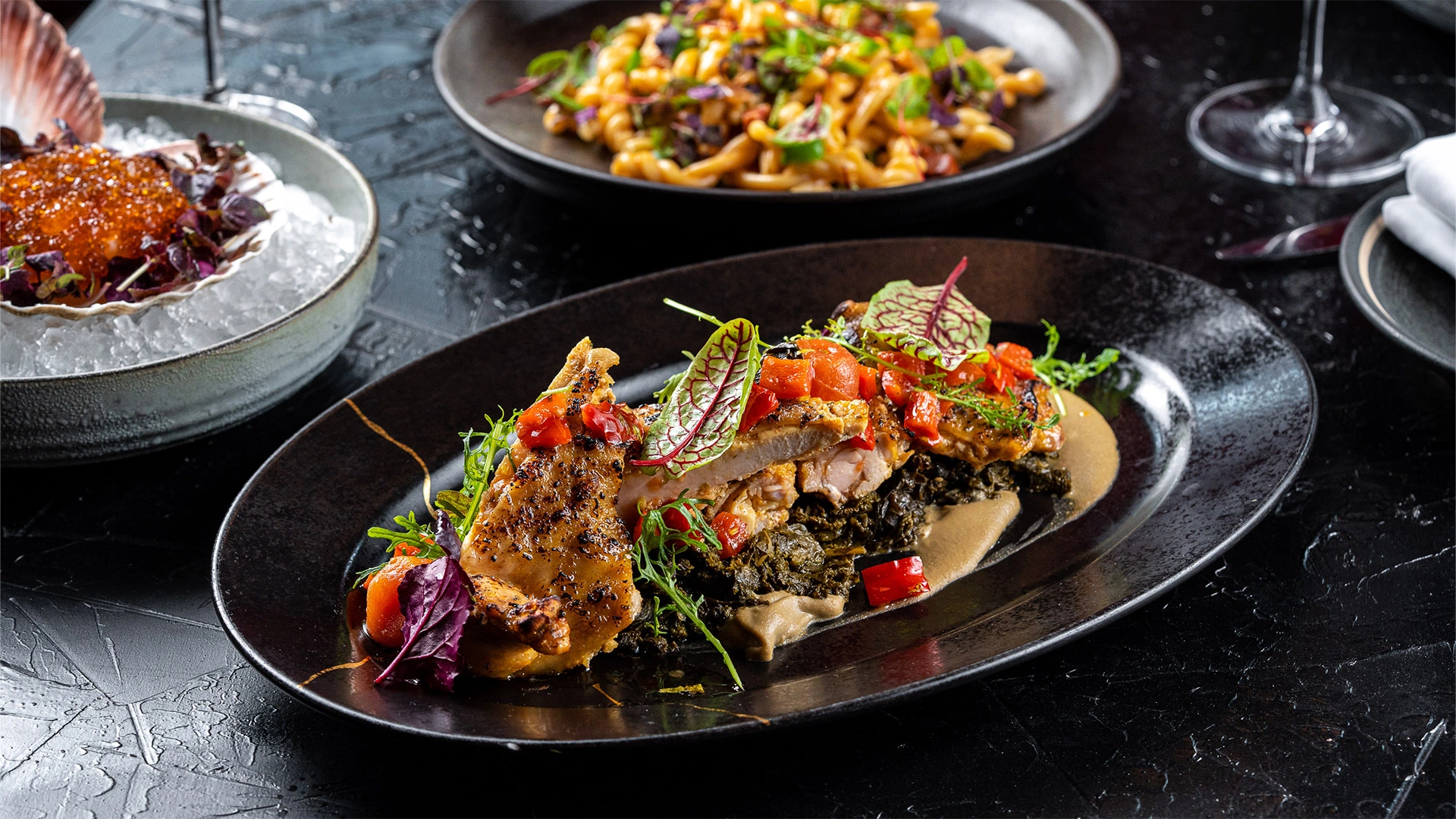 Ce La Vi - Lunch set menu with selected beverages with Burj Khalifa views