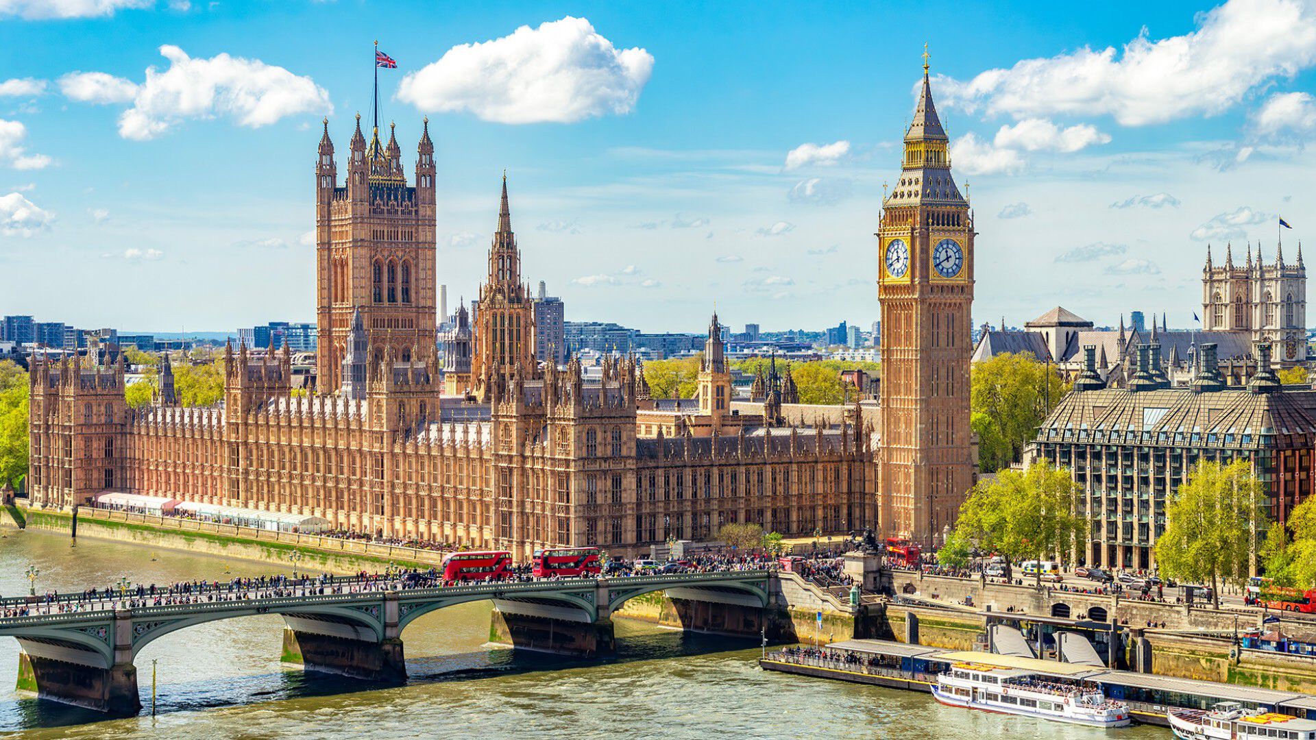 The Big Ben in London during the day