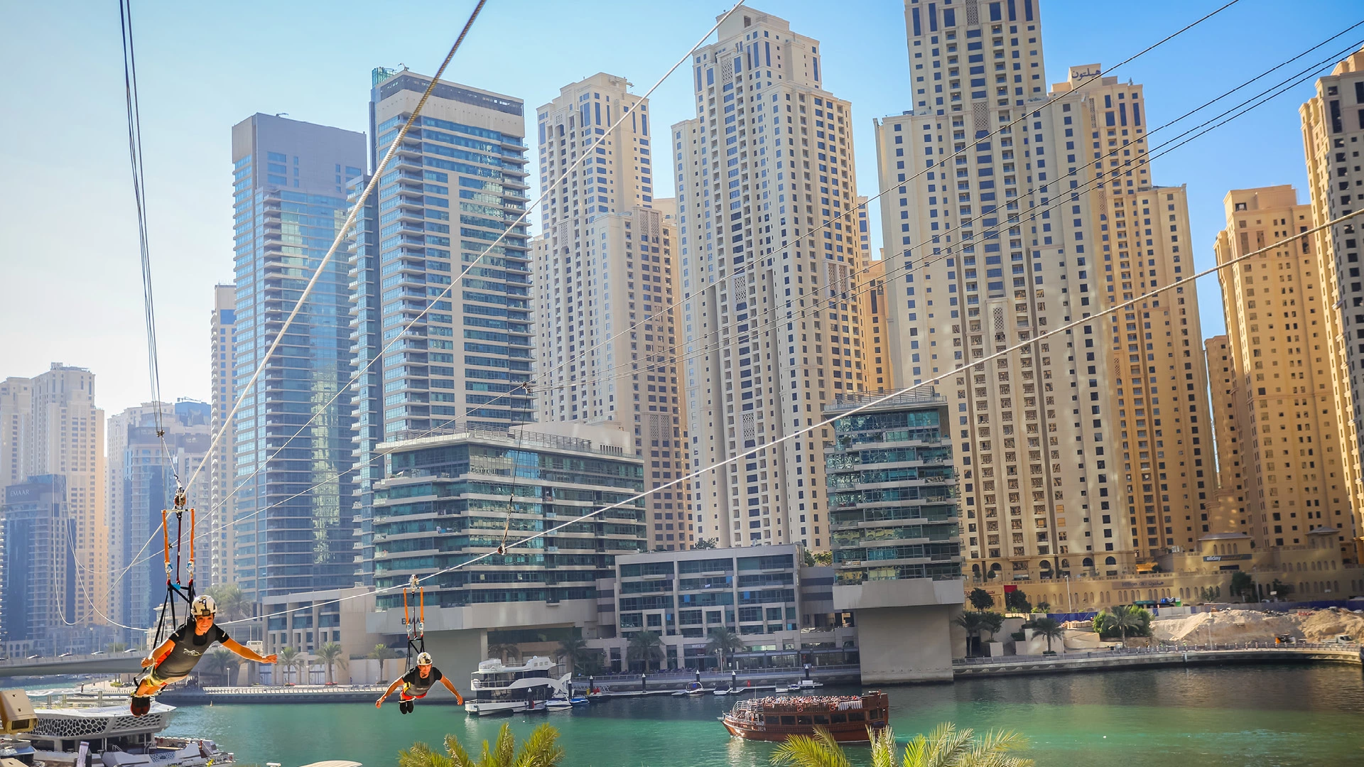 XLine Dubai Marina - Go Ziplining Solo, , large