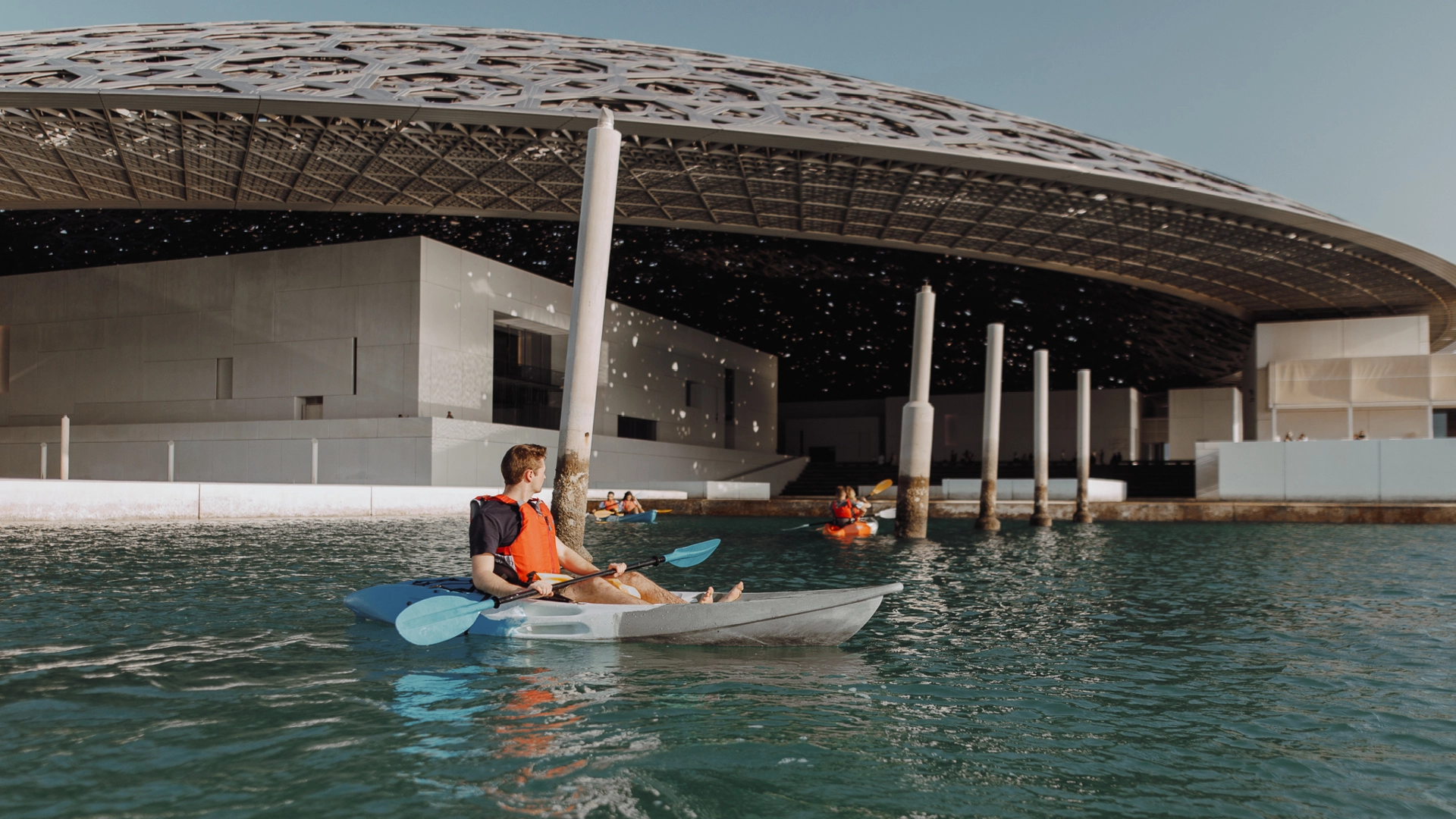 Guided Kayak Tour at Louvre Abu Dhabi