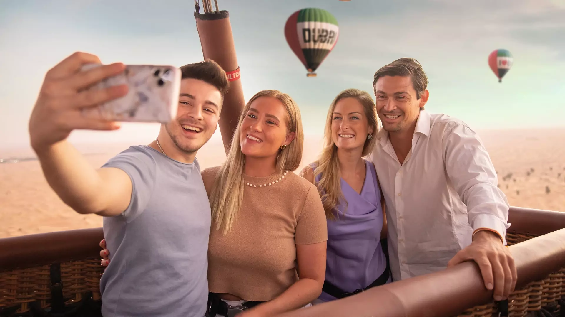 Morning Desert Adventure & Hot Air Balloon Combo, , large