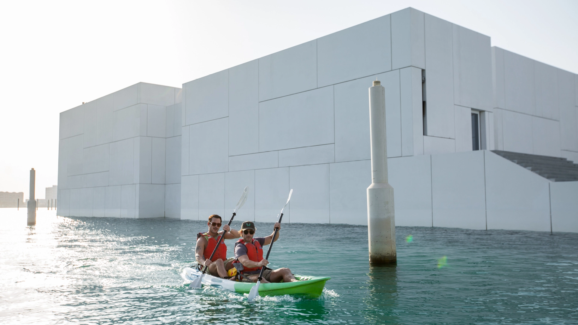 Guided Kayak Tour at Louvre Abu Dhabi, , large