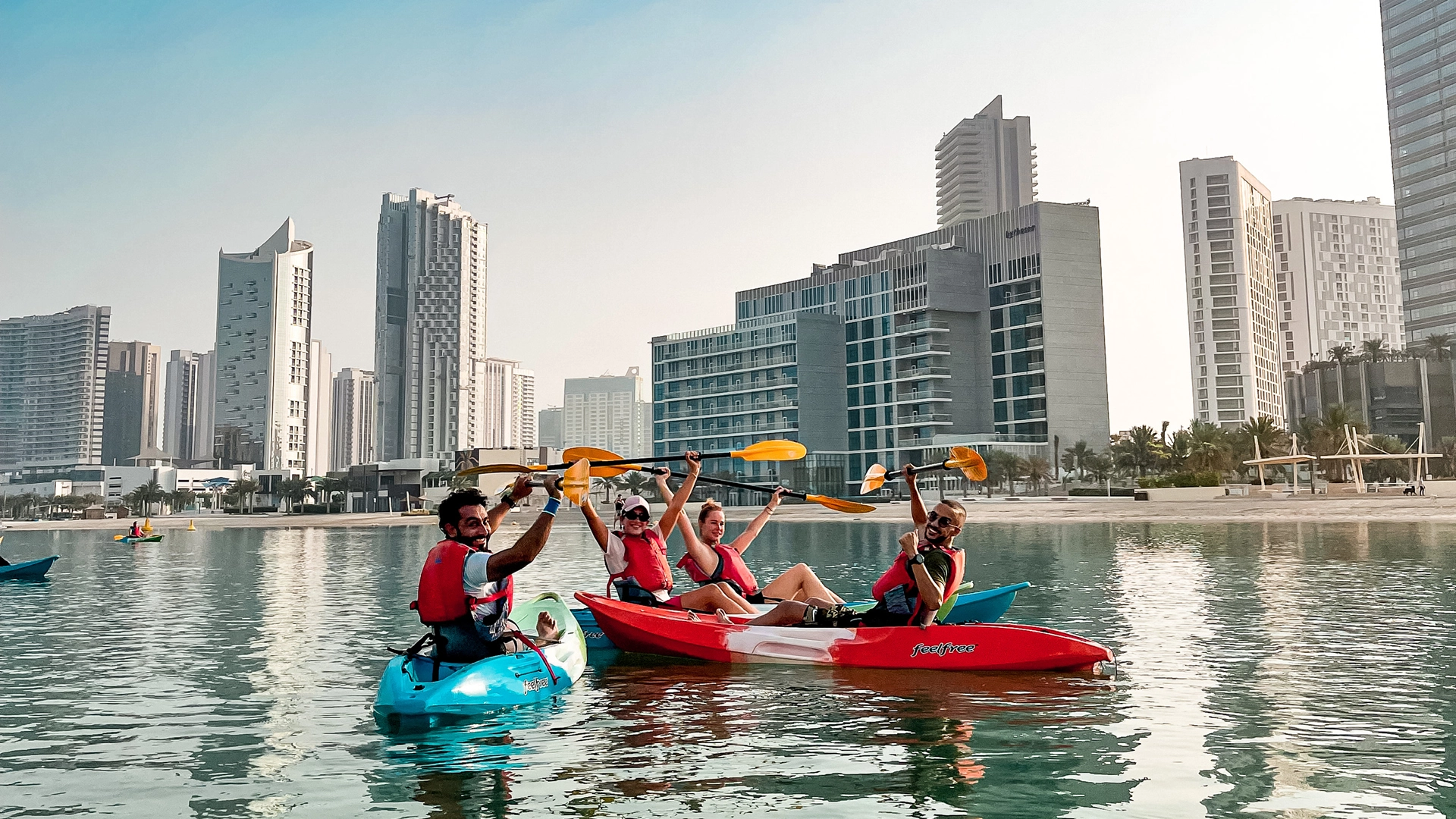 Guided Kayak Tour at Reem Central Park, , large