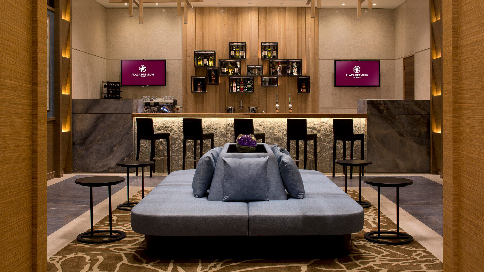 Plaza Premium Lounge London Heathrow Airport two hours lounge access, , hi-res