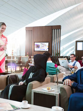 Dubai International Airport (DXB) Lounges