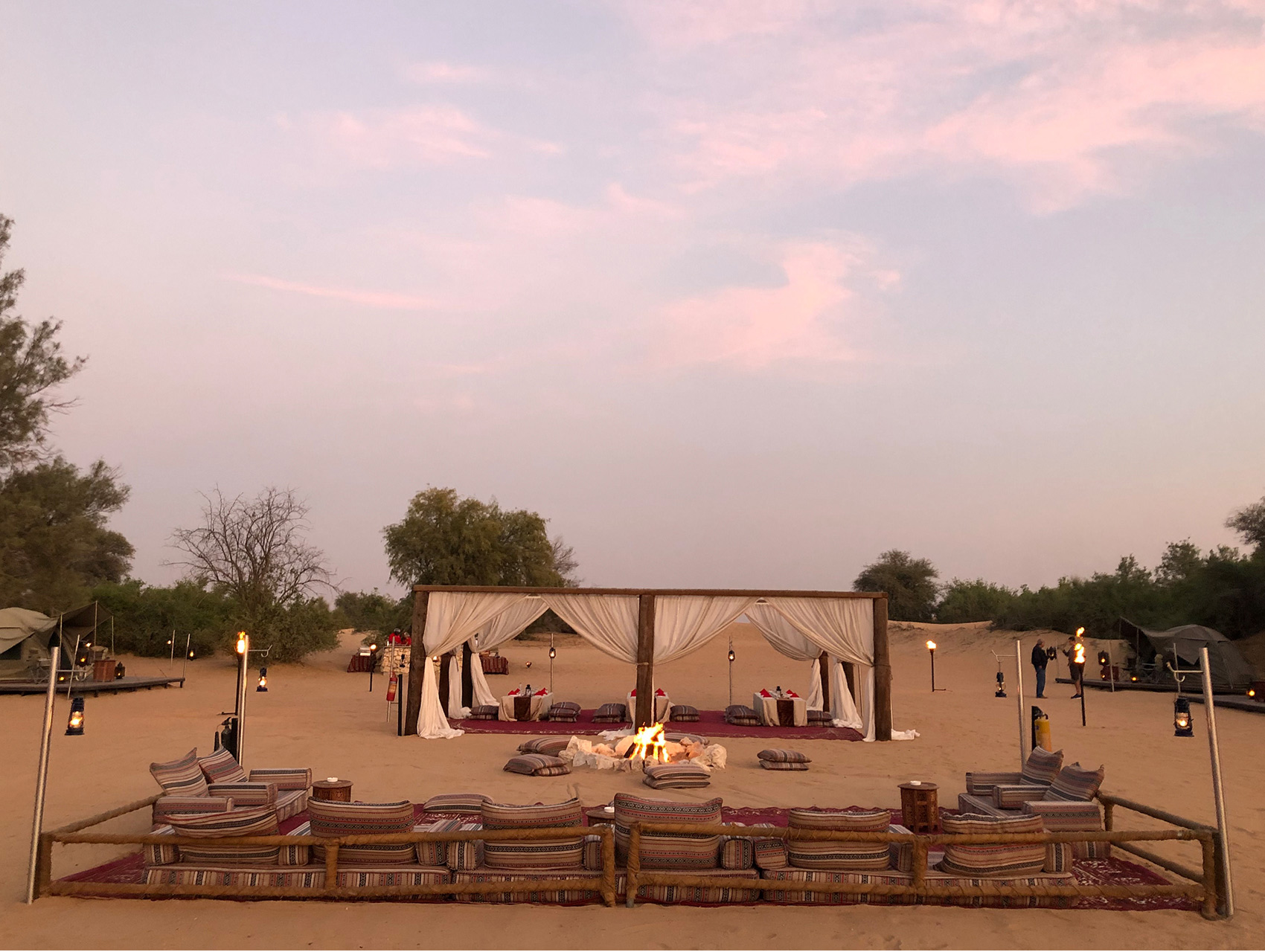Overnight camping in Dubai Desert Conservation Reserve Overnight camping in Dubai Desert Conservation Reserve